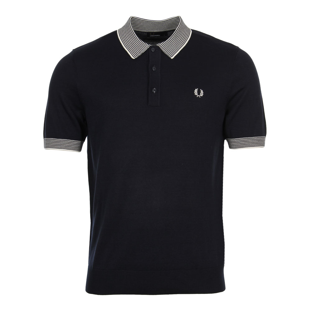 Polo Shirt - Knit Deep Carbon Fred Perry