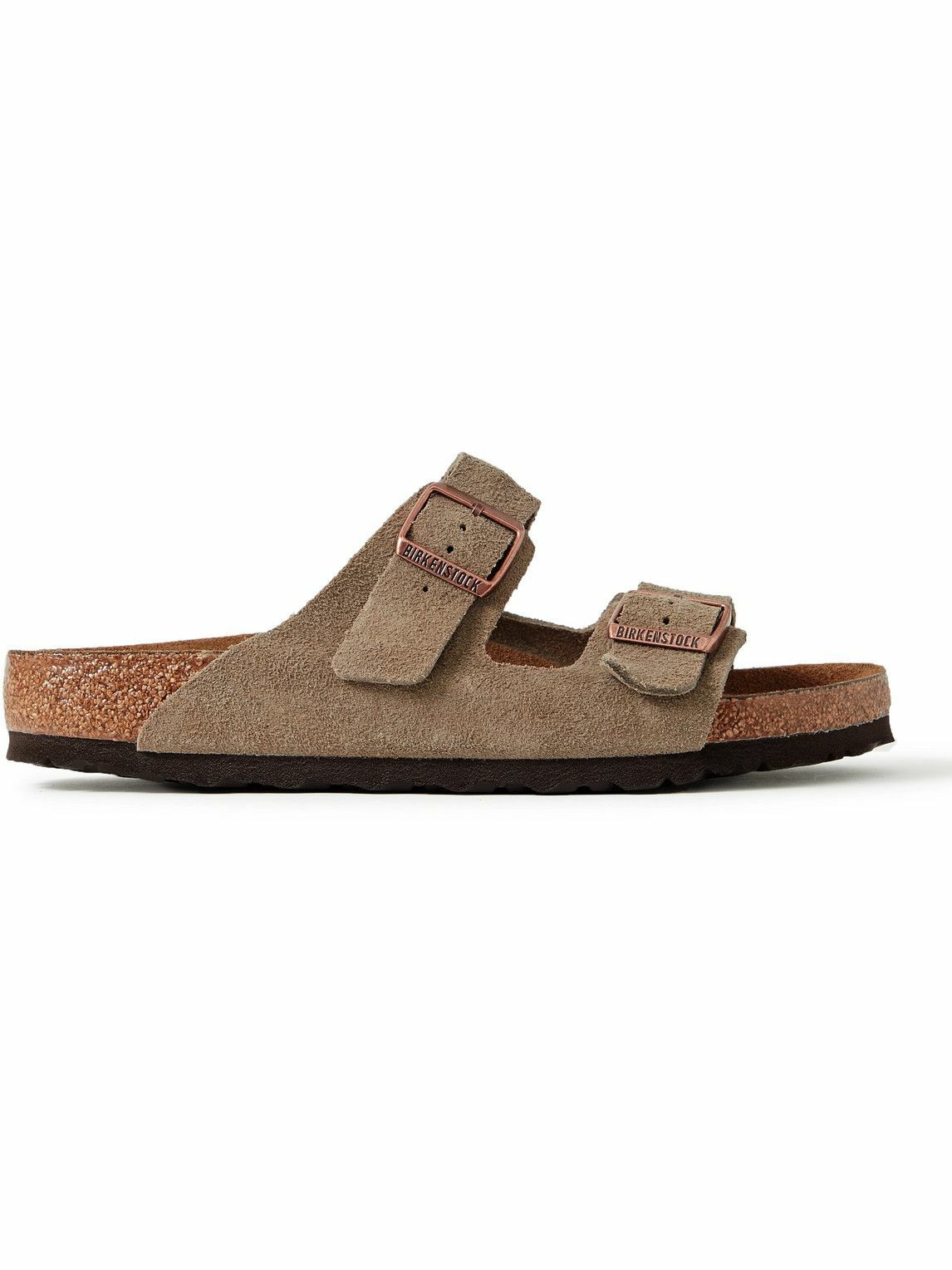 Birkenstock Arizona Suede Sandals Brown Birkenstock