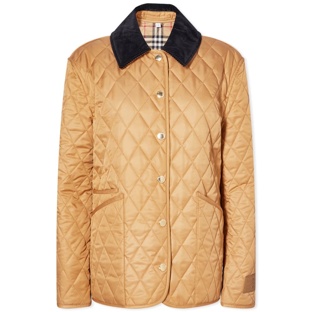 Photo: Burberry Dranefield Short Quilted Jacket
