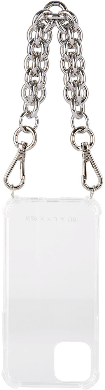 Photo: 1017 ALYX 9SM Transparent Chunky Chain iPhone 11 Pro Case