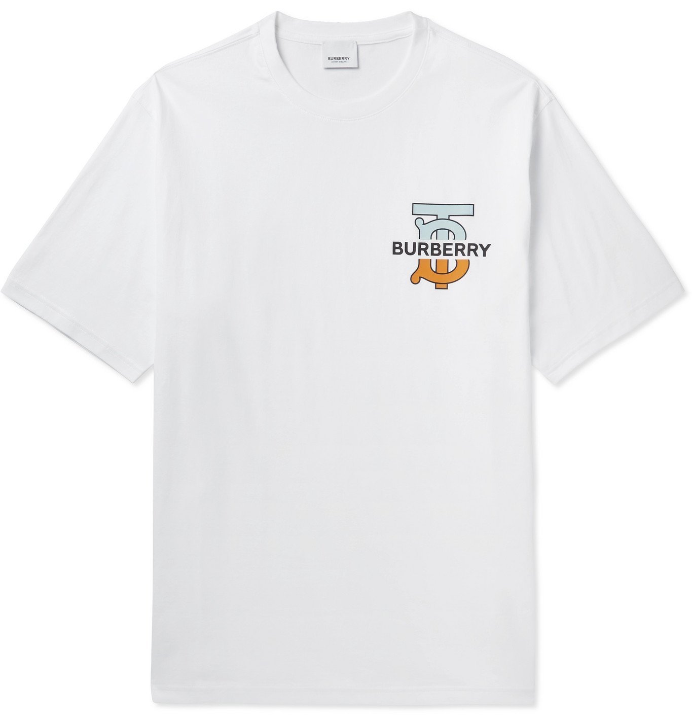 - Logo-Print T-Shirt White Burberry