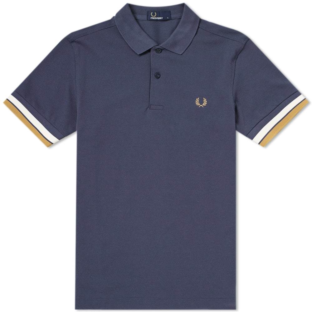 Fred Perry Bold Cuff Pique Polo Fred Perry