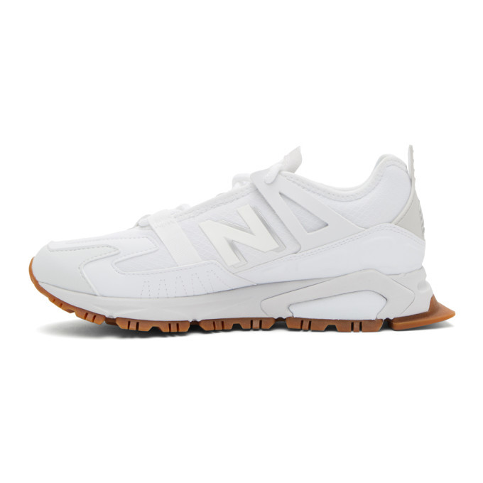 New Balance White XRCT Sneakers