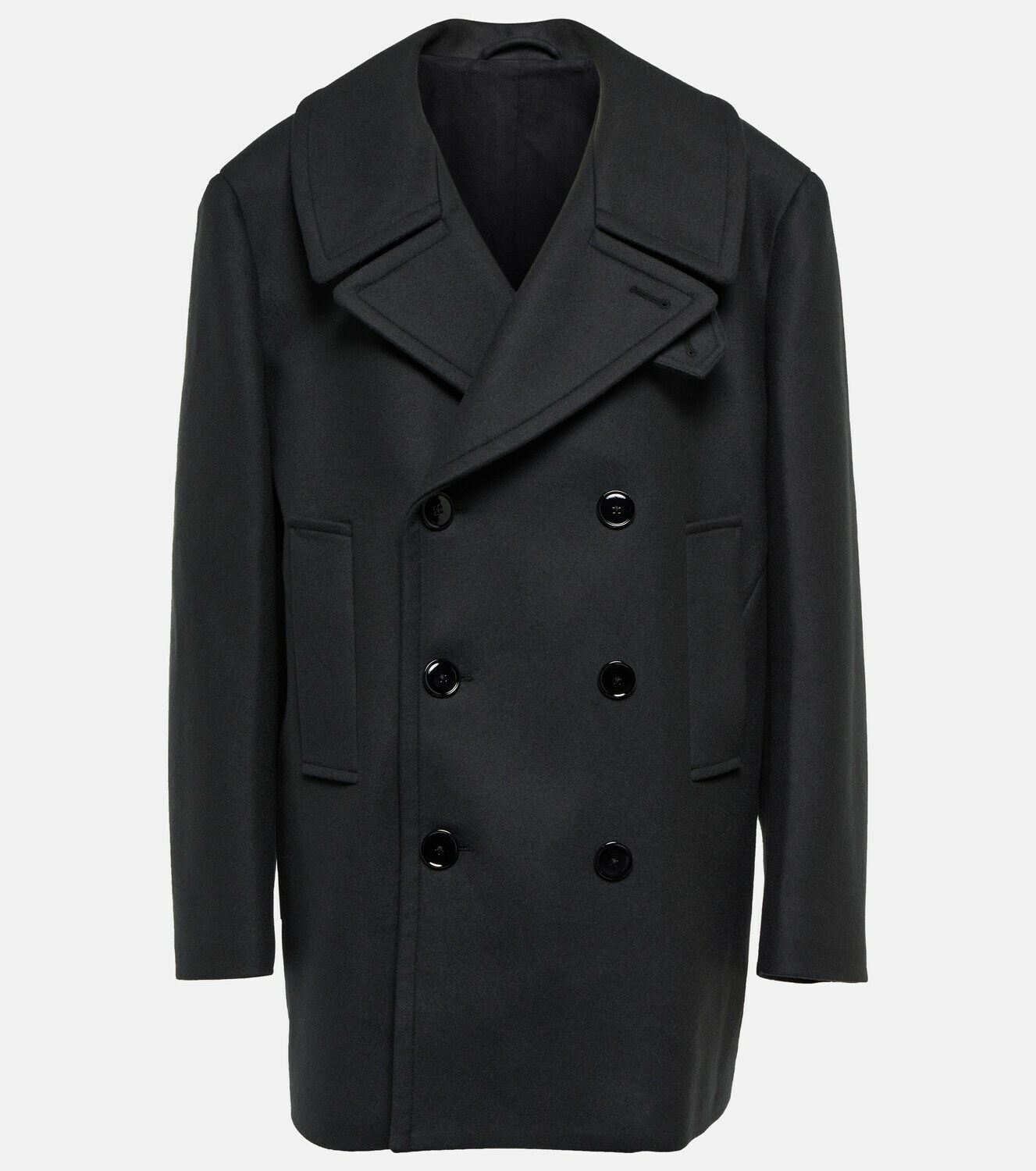 Lemaire - Caban wool-blend peacoat Lemaire