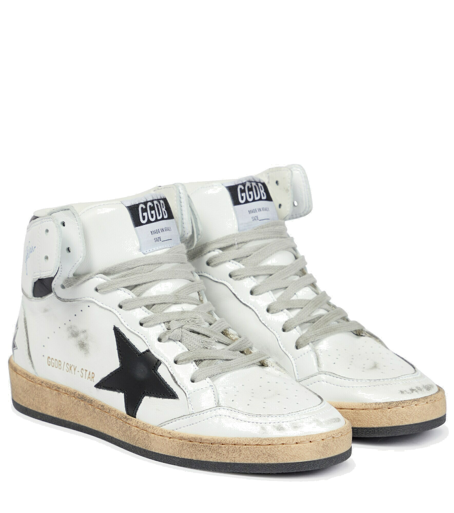 Golden Goose - Sky Star leather sneakers Golden Goose Deluxe Brand