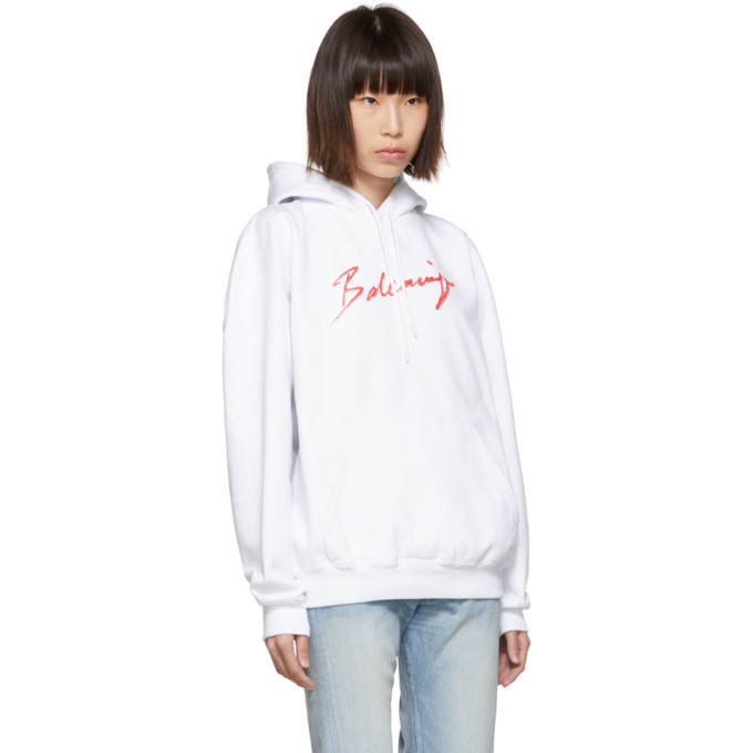 balenciaga signature hoodie