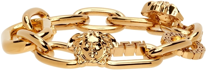 VERSACE Gold Medusa Chain Bracelet ブレスレット アクセサリー
