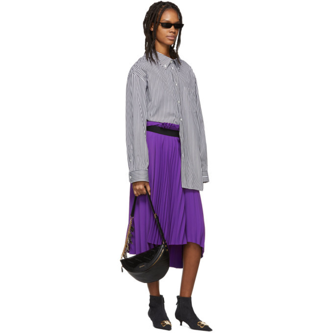 balenciaga swing collar shirt