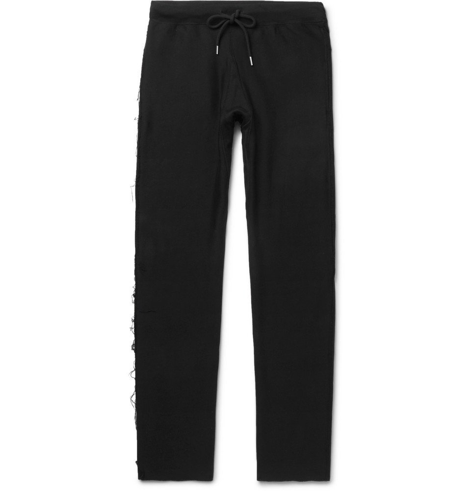 distressed sweatpants mens