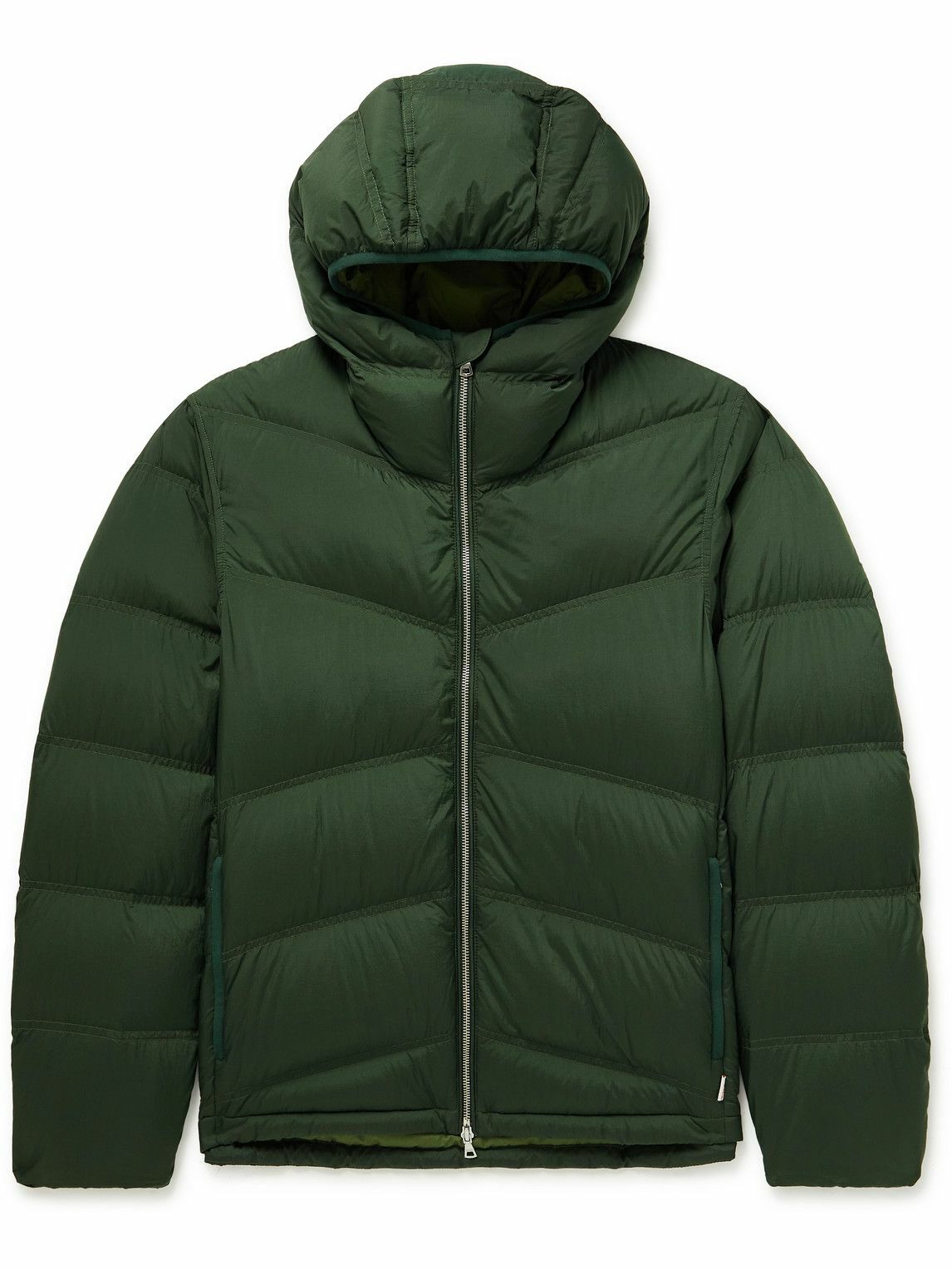 Orlebar Brown - Karoo Quilted Padded Shell Hooded Jacket - Green ...