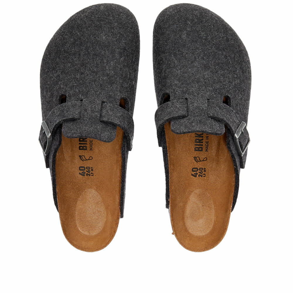 Birkenstock Boston in Anthracite Wool Birkenstock