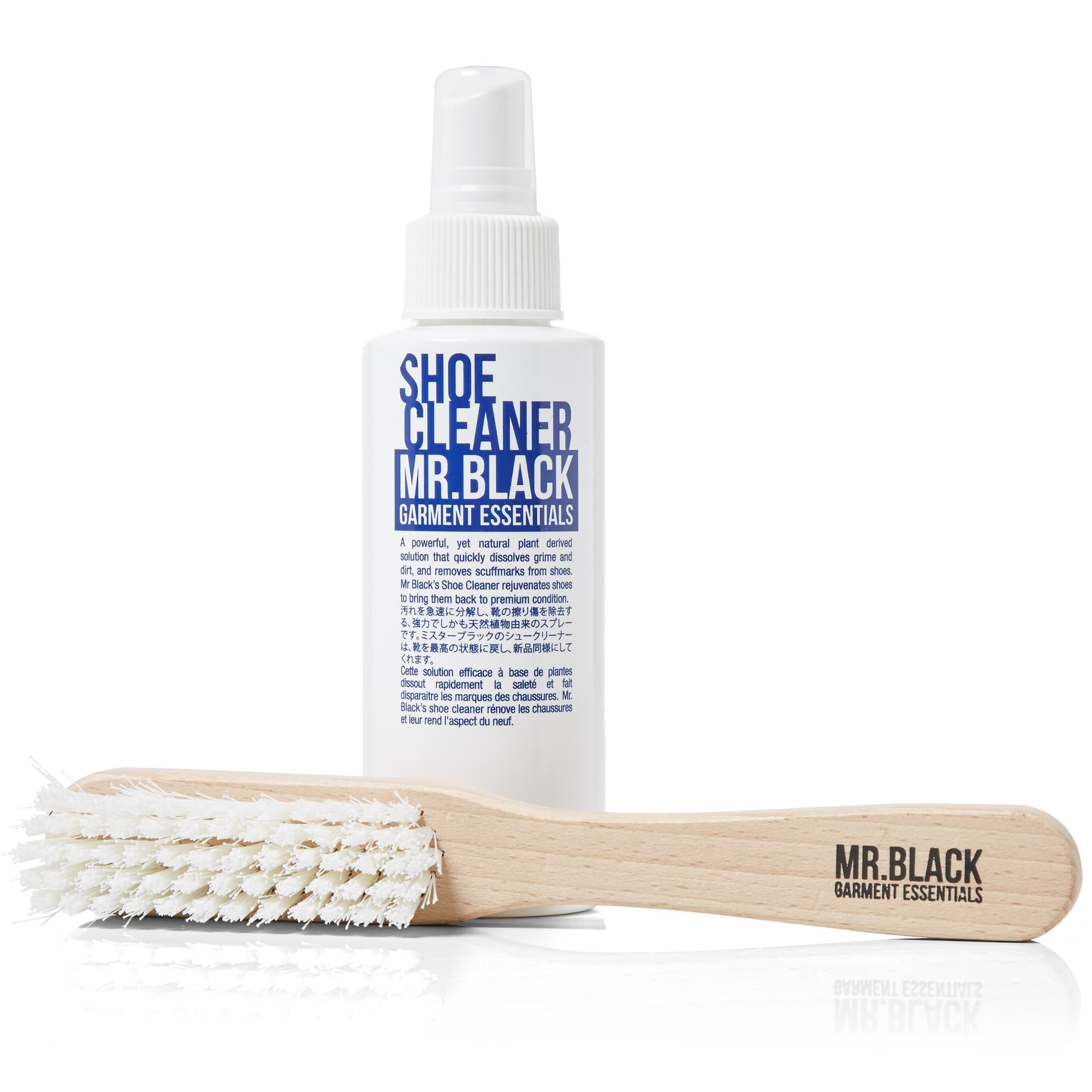 Mr. Black Garment Essentials Shoe Cleaner & Brush Set Mr. Black Garment