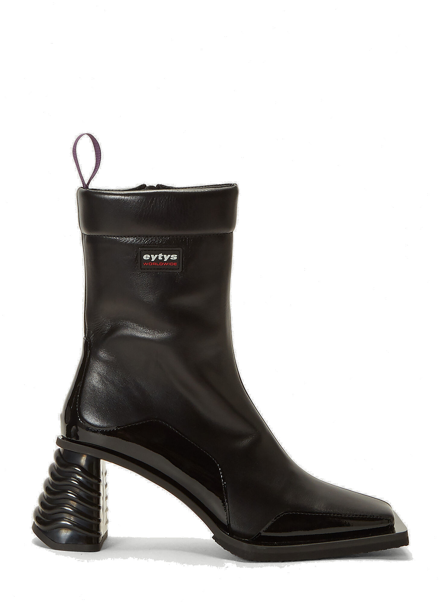 Photo: Gaia Leather Boots in Black