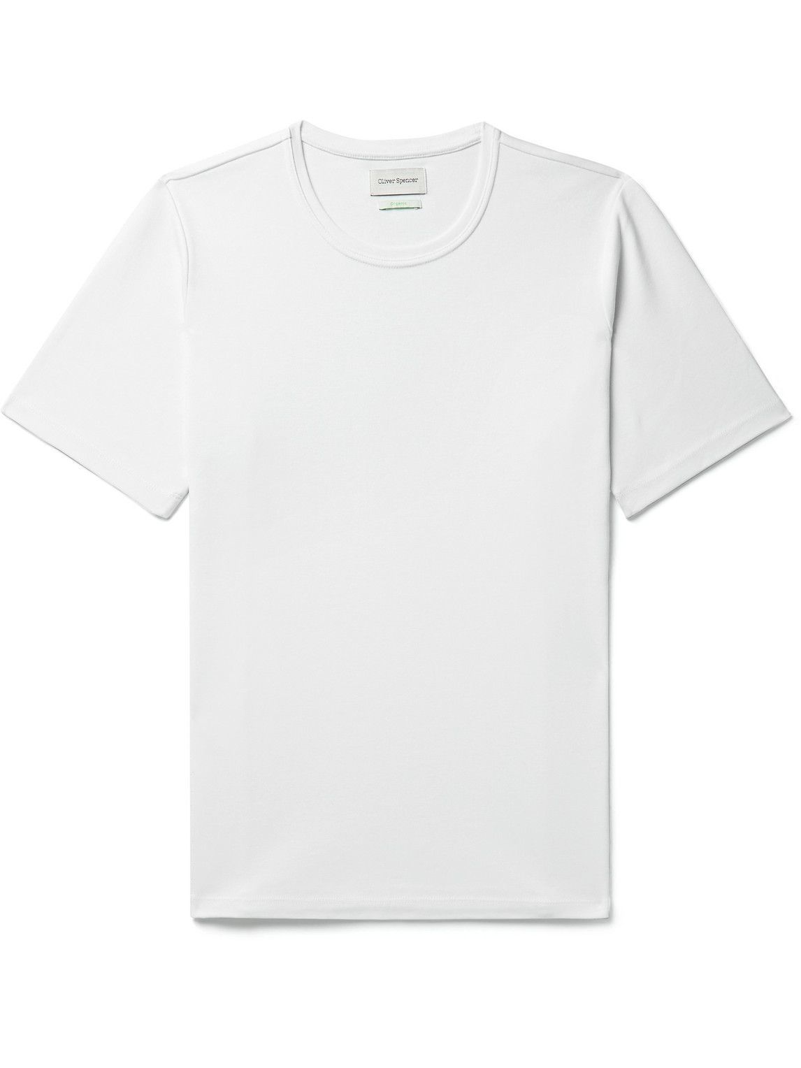 Photo: Oliver Spencer - Conduit Organic Cotton-Jersey T-Shirt - White