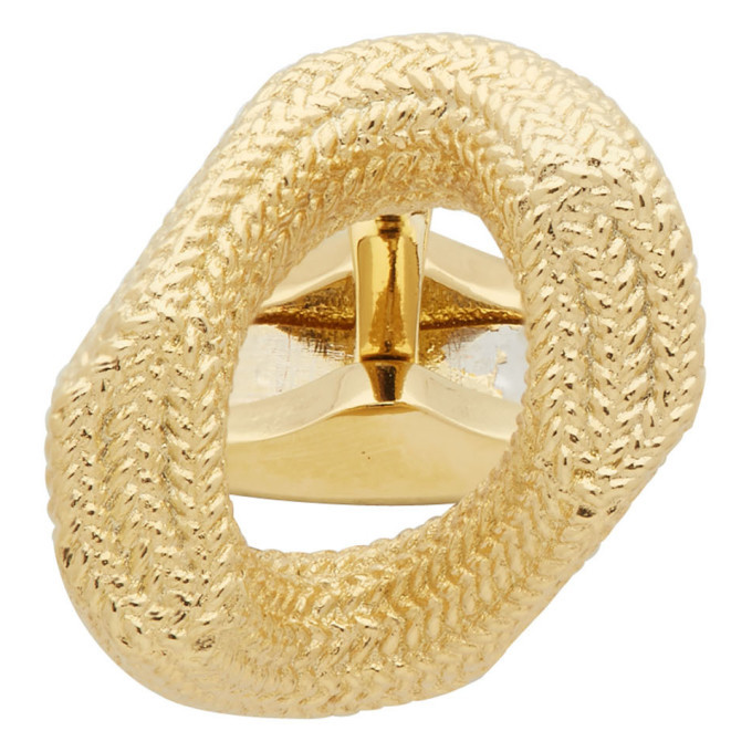 burberry gold cufflinks