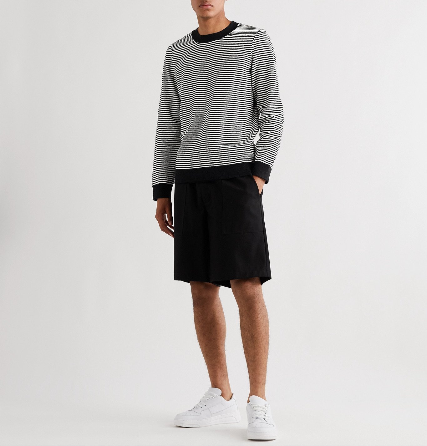 A.P.C. - Patrick Striped Cotton-Blend 