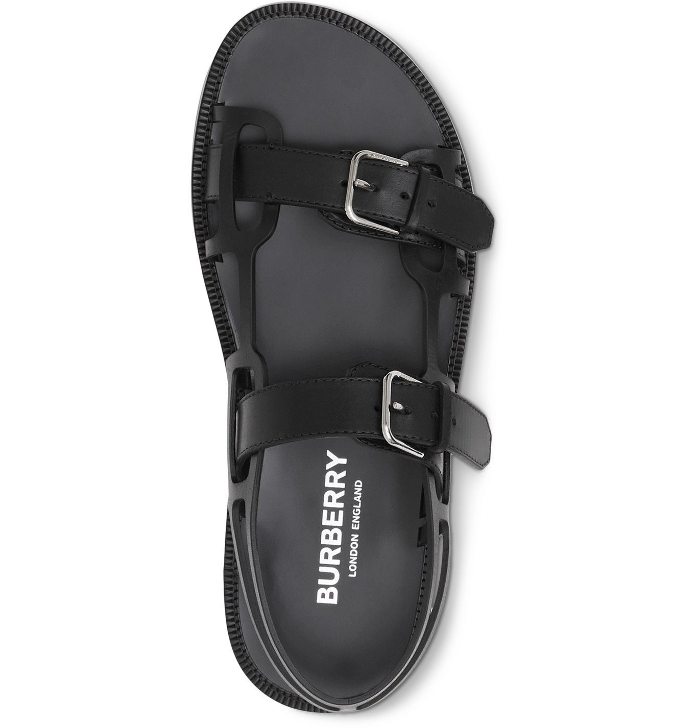 Burberry - Leather Sandals - Black Burberry