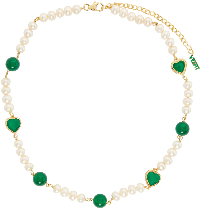 White Onyx \u0026 Pearl Necklace VEERT