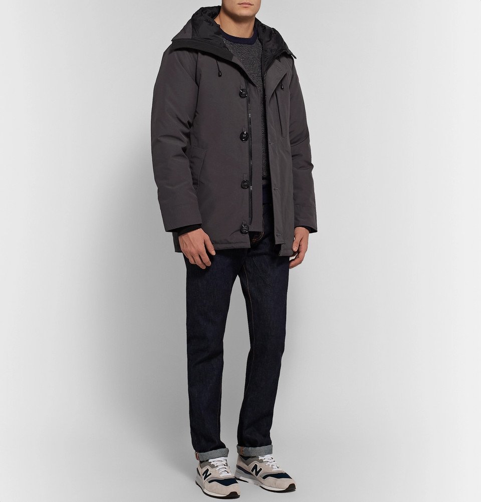 canada goose chateau shell hooded down parka