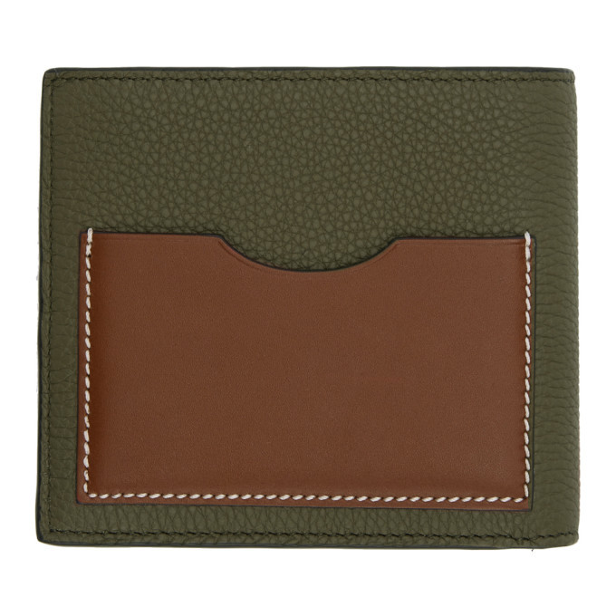 loewe green wallet