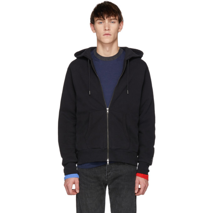 Levis Made and Crafted Black Zip-Up Hoodie Levis Made and Crafted