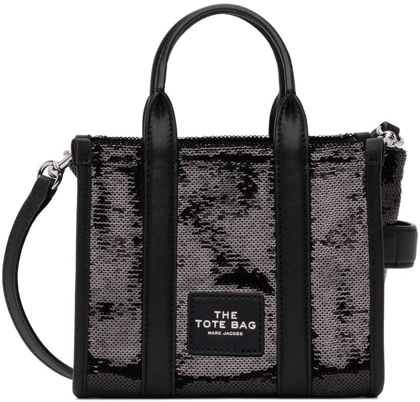 Marc Jacobs Black 'The Sequin' Micro Tote Marc Jacobs