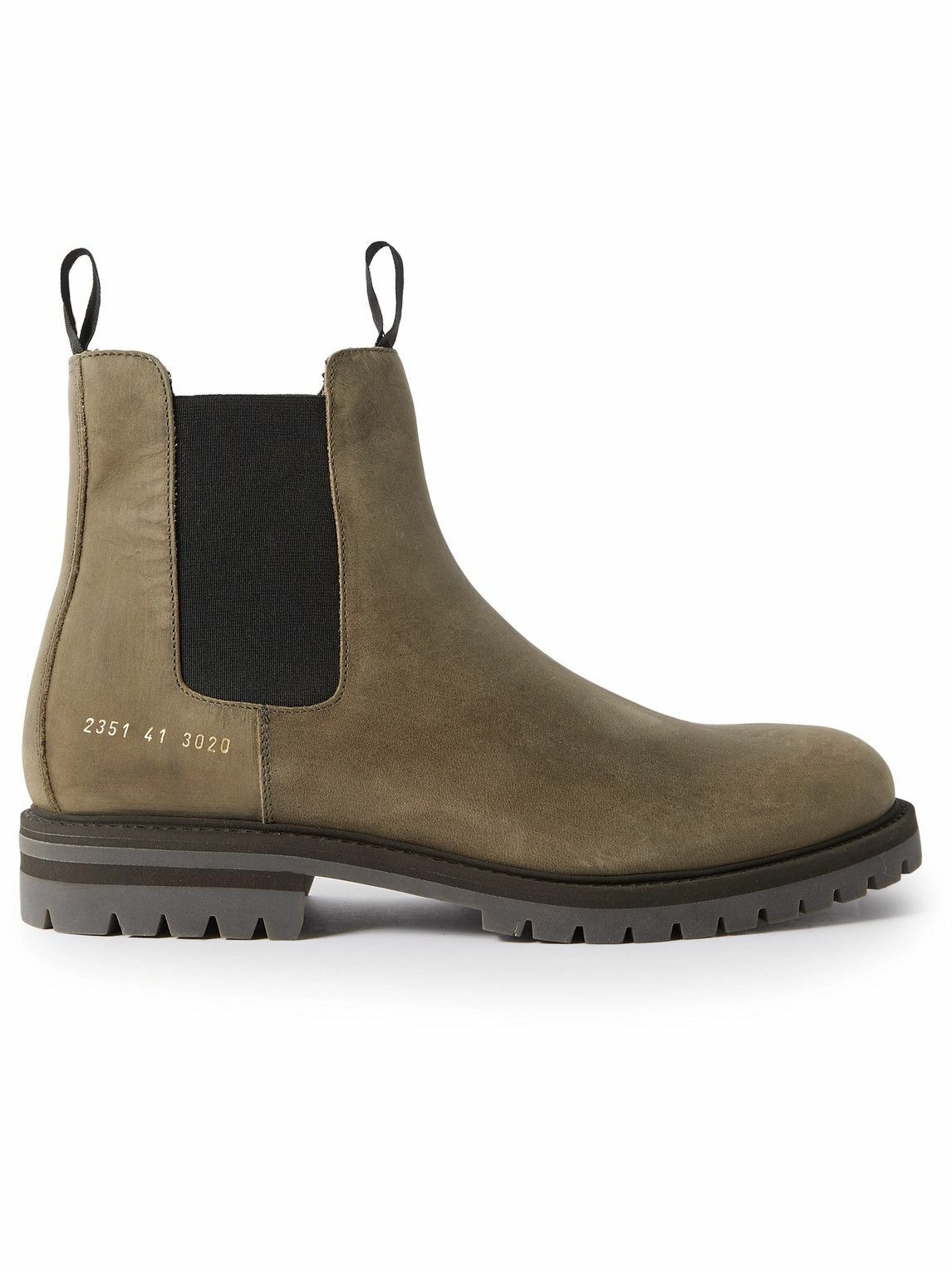 Common Projects - Suede Chelsea Boots - Brown Common Projects