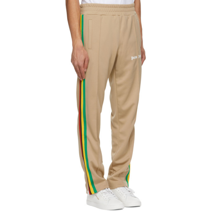 palm angels track pants beige