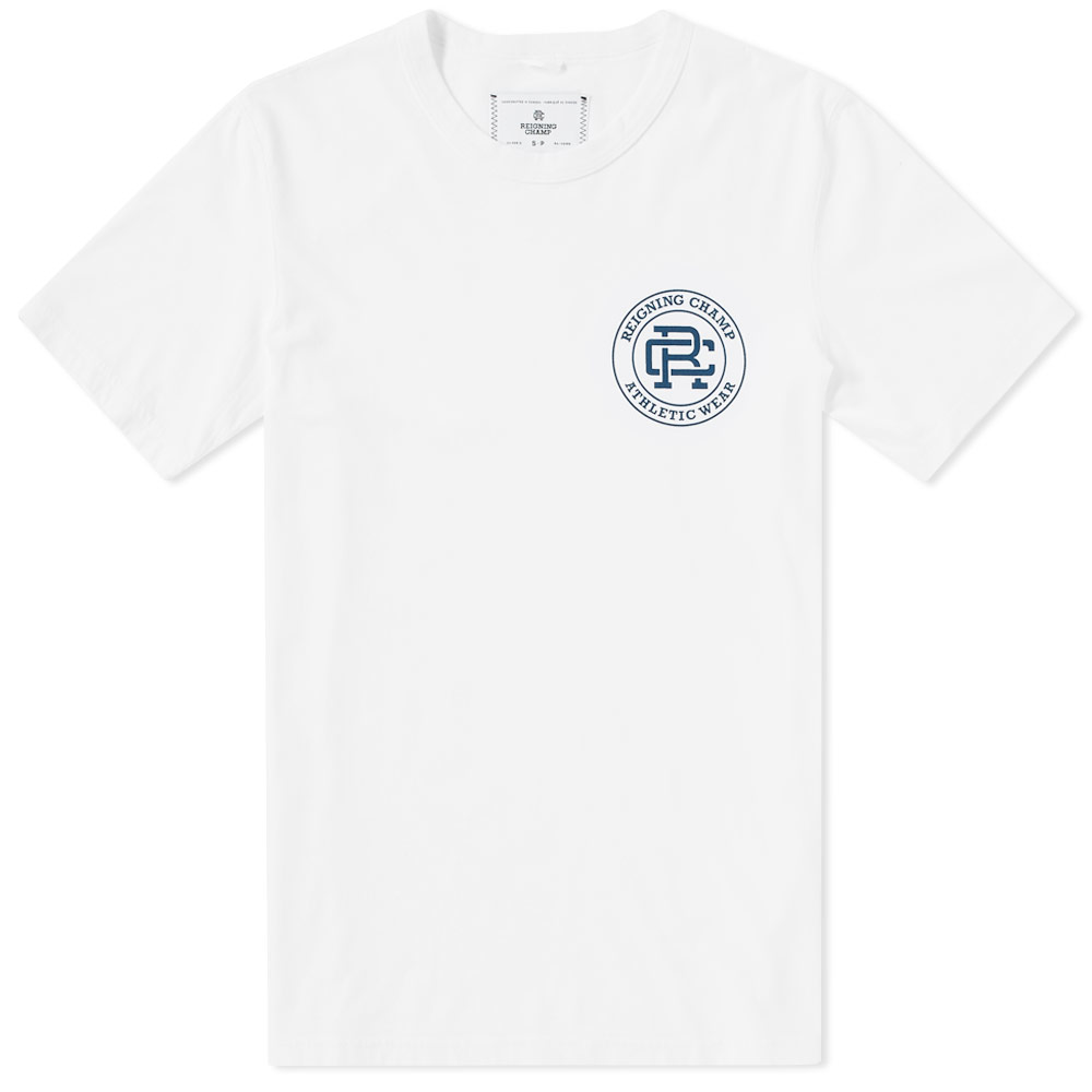 Reigning Champ Crest Logo Tee Reigning Champ
