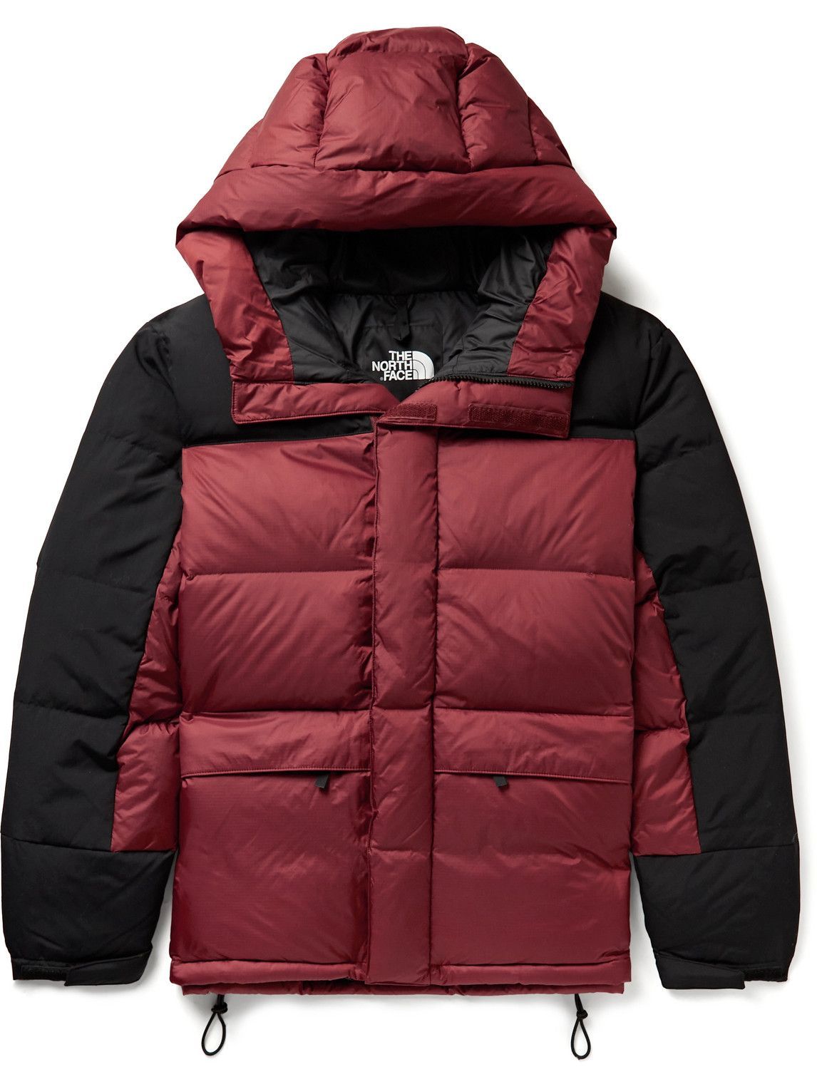 Photo: The North Face - HMLYN Quilted Nylon-Ripstop and Shell Hooded Down Parka - Red