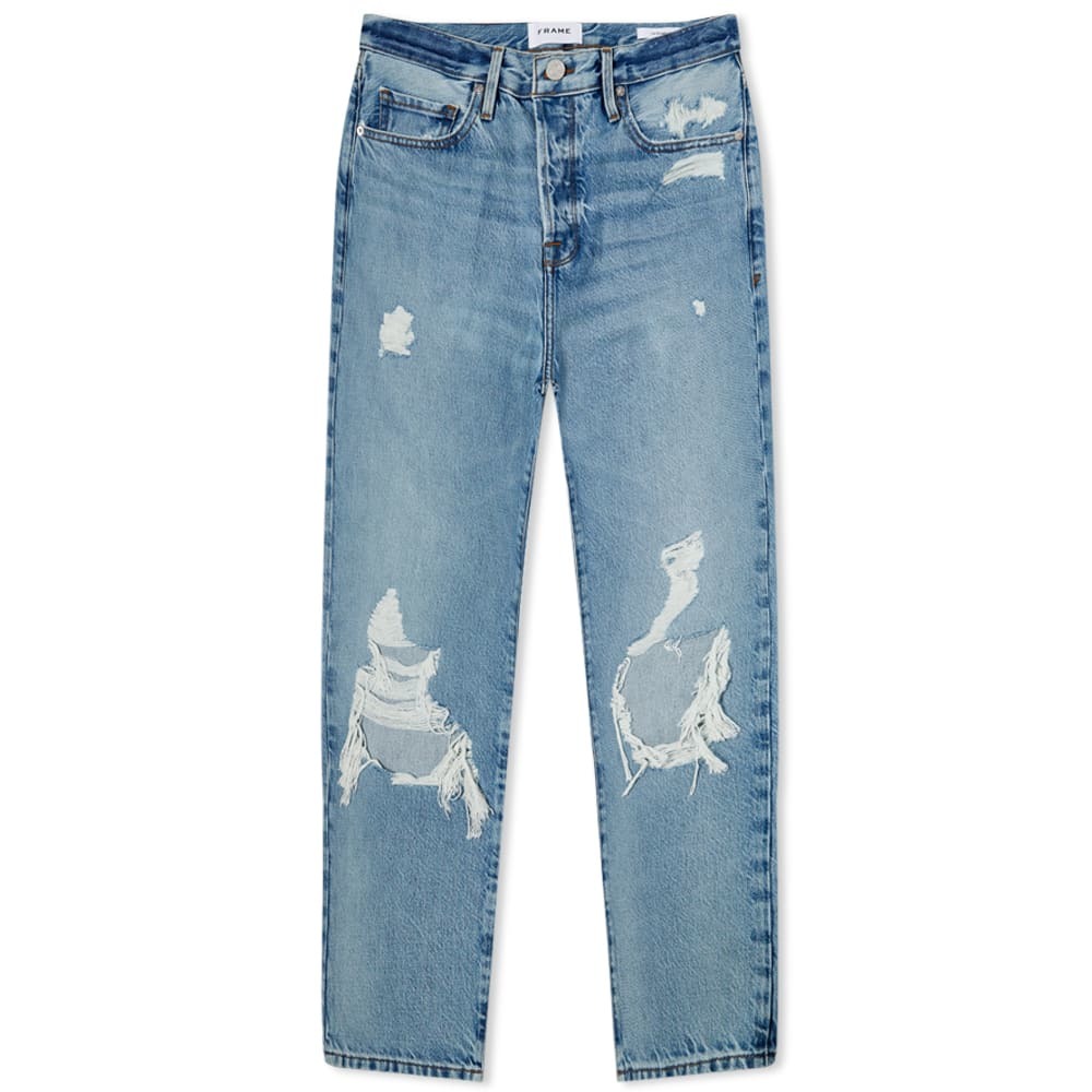 FRAME Denim Le Original in Blue Womens Clothing Jeans Straight-leg jeans 
