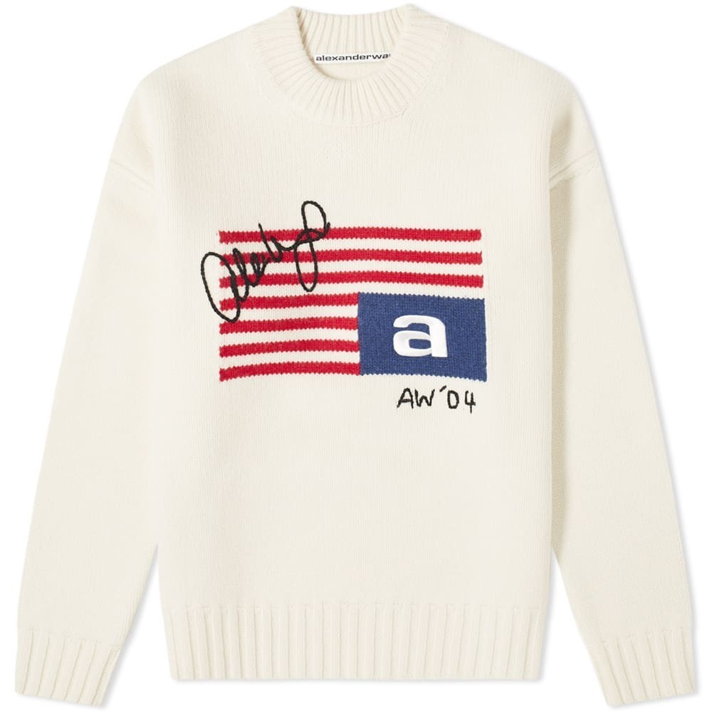 alexander wang flag t shirt