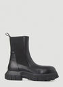 Beatle Bozo Tractor Boots in Black