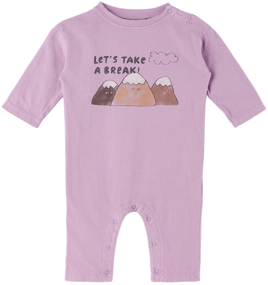Photo: The Campamento Baby Purple Mountains Jumpsuit
