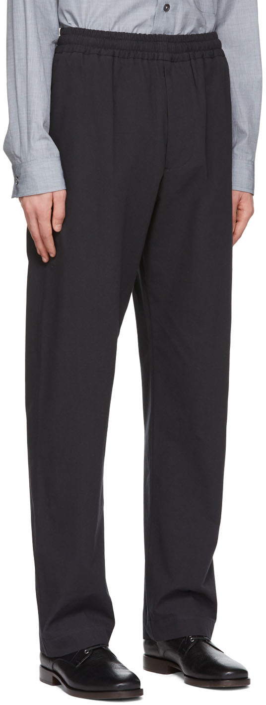 Margaret Howell Black Linen Trousers Margaret Howell