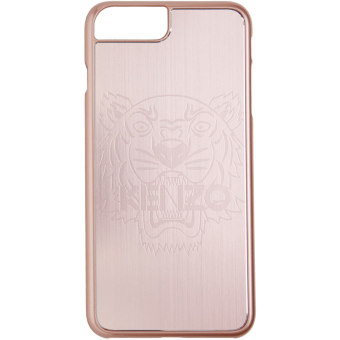 Kenzo Pink Aluminium Tiger Head iPhone 
