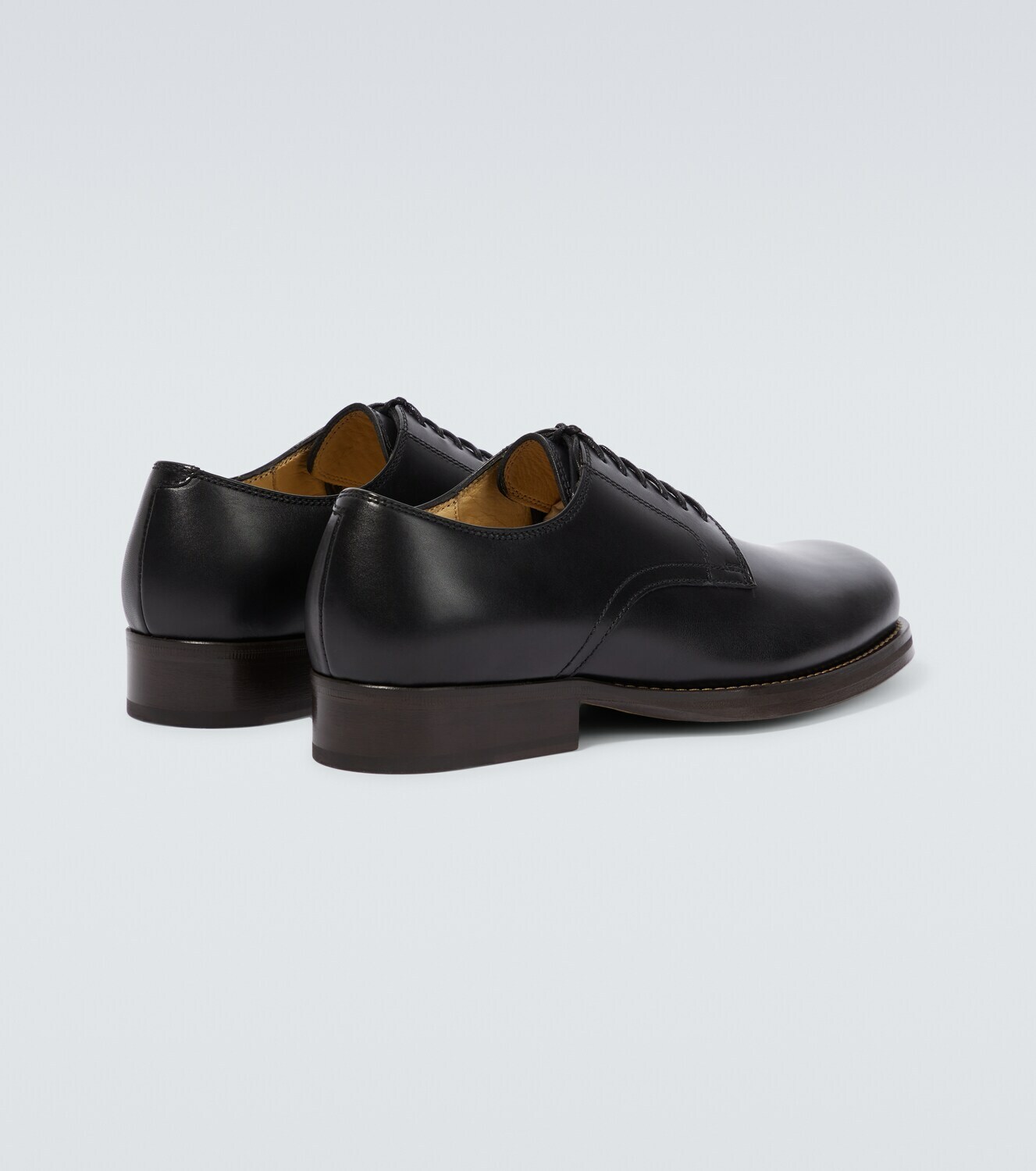 Lemaire - Square leather Derby shoes Lemaire