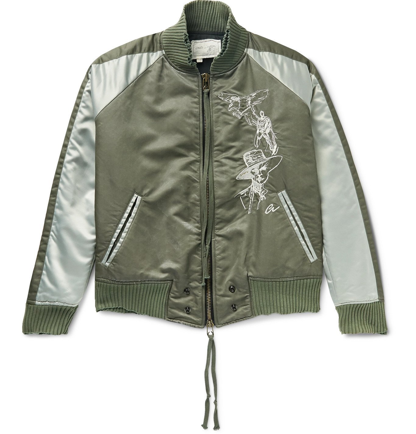 bomber jacket green colour