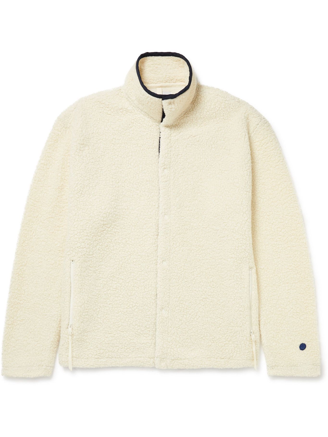 nanamica - Wool-Blend Fleece Jacket - Neutrals Nanamica