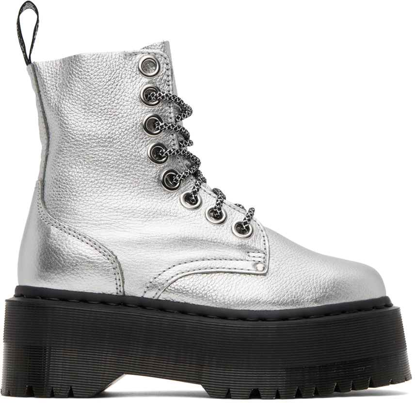 Dr. Martens Silver Jadon Max Boots Dr. Martens