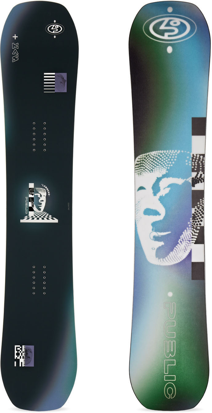 PUBLIC Snowboards Navy Kas Lemmens Public Statement Snowboard, 154