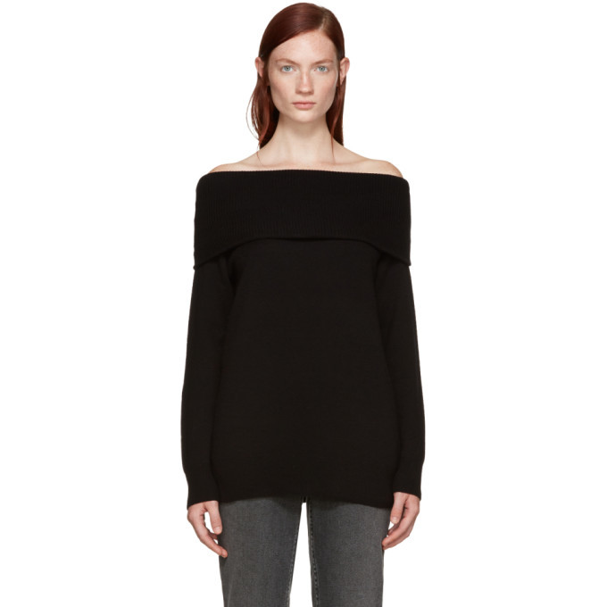 alexander wang off shoulder sweater