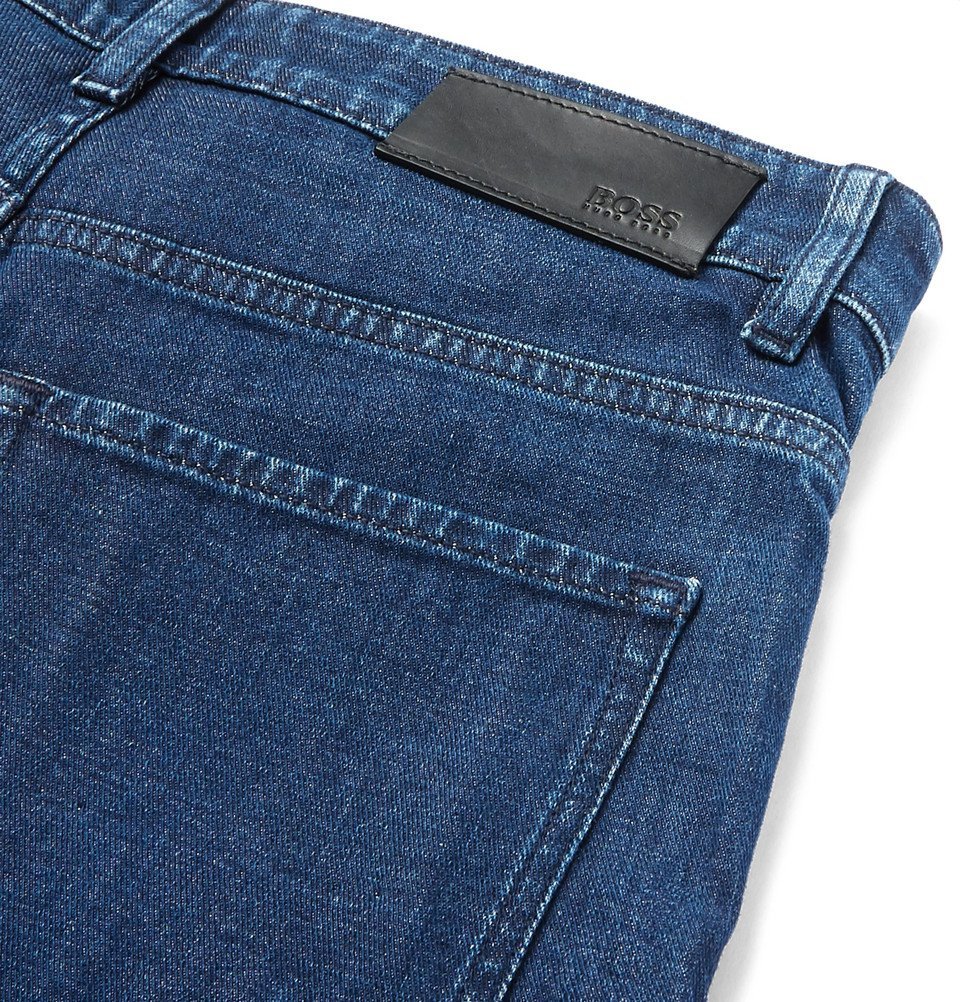 Hugo Boss - Delaware Slim-Fit Stretch-Denim Jeans - Men - Blue Hugo Boss