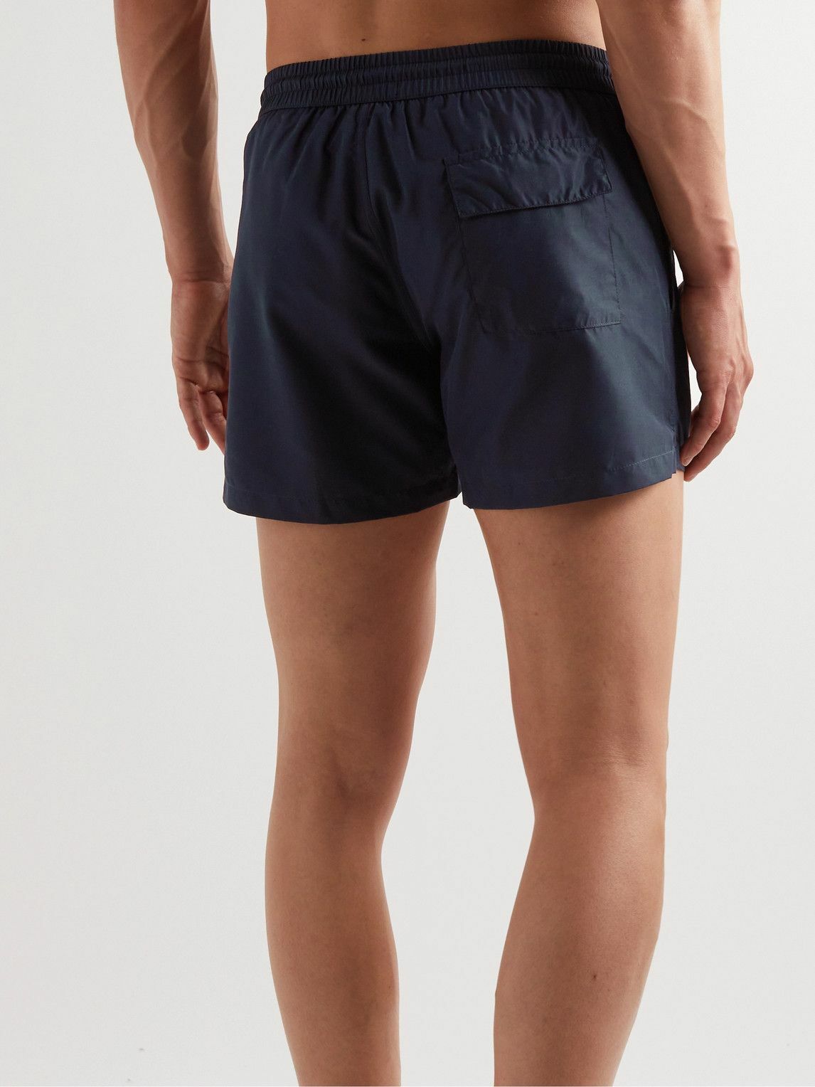Mid-Length Swim Shorts - Blue Thom Sweeney