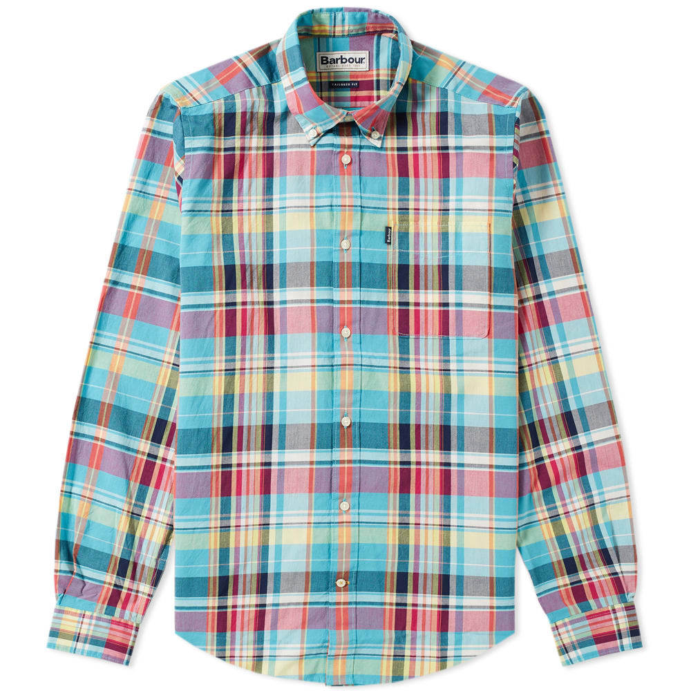 barbour madras shirt