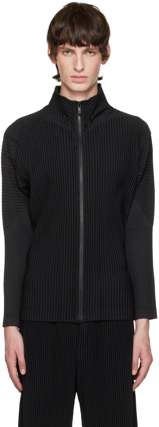 Homme Plissé Issey Miyake Black Basics Sweater Homme Plisse Issey Miyake