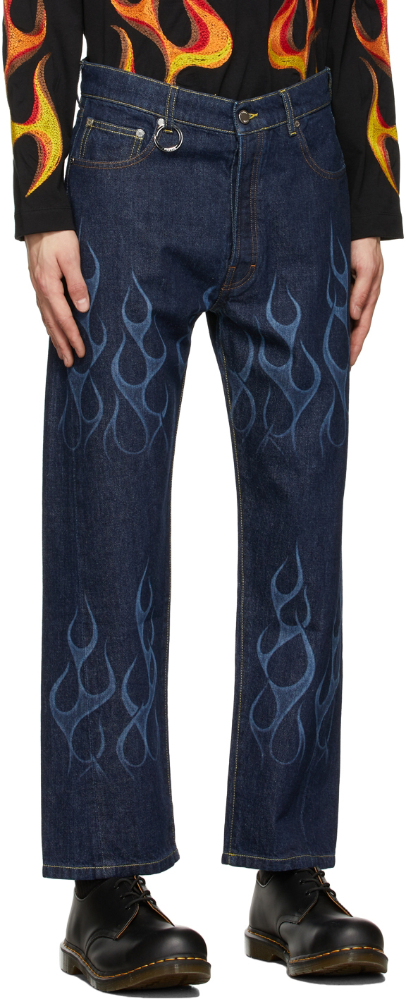 Études Indigo Flaming Denim Jeans Etudes