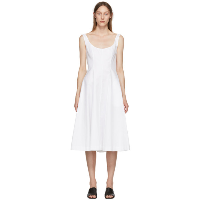 khaite white dress