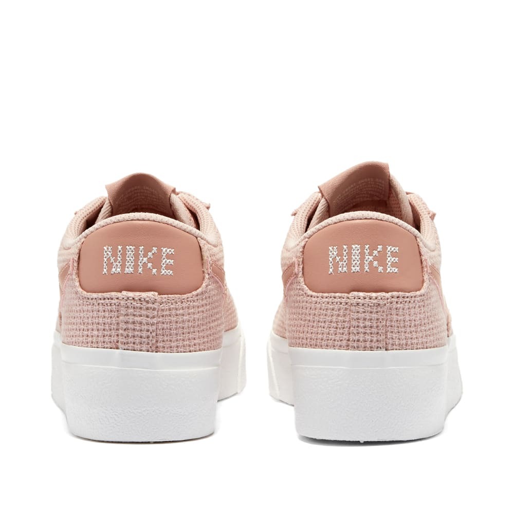 Nike Women's Blazer Low Platform W Sneakers in Pink Oxford/Rose/Summit