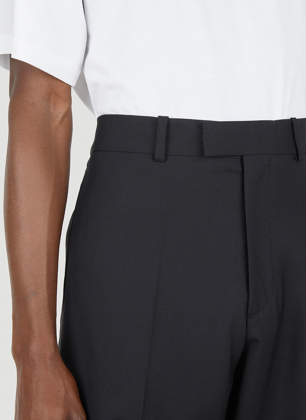 Tailored Classic Pants in Black Raf Simons